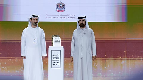 H.H. Mohammed bin Rashid Honours Winners of the UAE AI Award During the Annual Government Meeting
