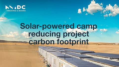 Byrne Equipment Rental and NMDC Dredging & Marine Join Forces for Solar-powered Project