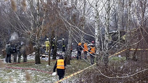 DHL Air Cargo Plane Makes Forced Landing Outside Lithuanian Airport