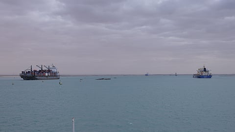 Successful Trial Operation of Suez Canal Duplication in the Small Bitter Lakes