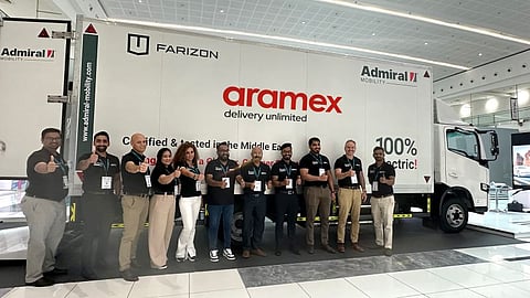 Aramex Deploy its First Electric Trucks