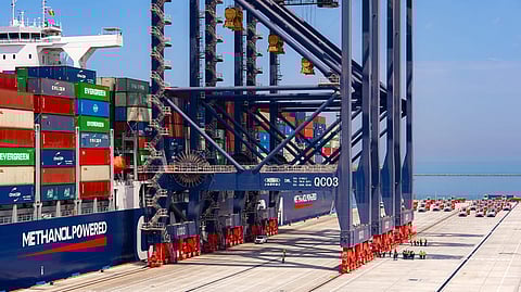 CMA CGM Iron Makes Historic Call at CMA Terminals Khalifa Port, Abu Dhabi