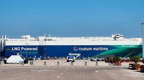 Noatum Maritime Takes Delivery of First LNG Powered Ro-Ro Vessel