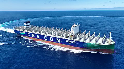 CMA CGM Takes Delivery of World’s Largest LNG Dual-Fuel Container Ship