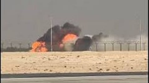Indian Air Force Tejas Light Combat Fighter Jet Crashes at Dubai Airshow