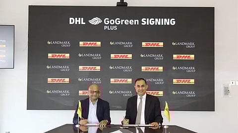 DHL Express and Landmark Group Join Forces to Decarbonise Regional Supply Chains