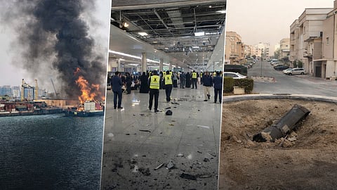 Dubai International Airport, Jebel Ali Port and sites in Qatar hit by falling debris amid widening regional crisis