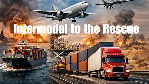 Intermodal Logistics Keep Supply Chains Moving in the Middle East and Beyond