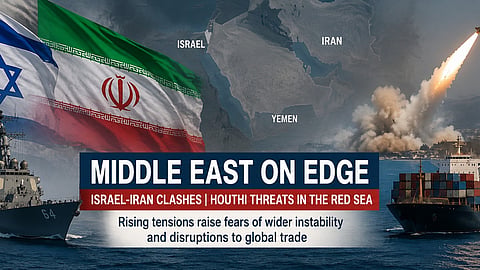 Israel-Iran Tensions Rise While Houthis Renew Threats to Red Sea Shipping