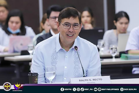 Finance Secretary Ralph Recto