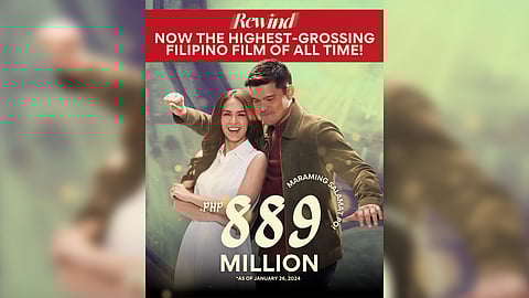 MARIAN Rivera and Dingdong Dantes in ‘Rewind.’