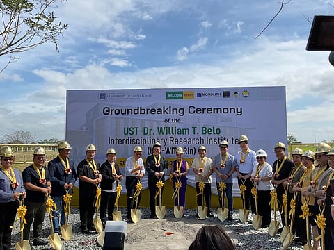 UST holds groundbreaking ceremony for UST-WiTBIRin