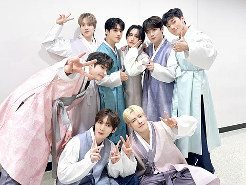 K-POP boy group ATEEZ. | PHOTOGRAPH COURTESY OF KQ ENTERTAINMENT