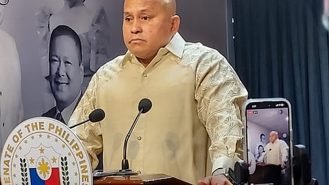 Senator Ronald "Bato" Dela Rosa (File photo)