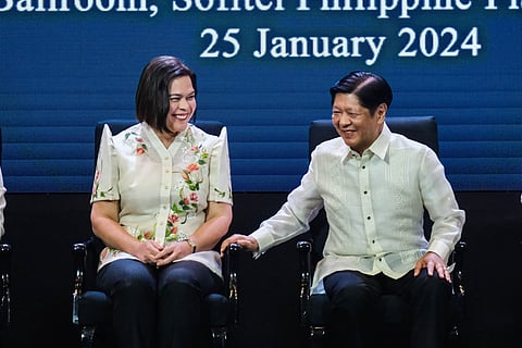 President Ferdinand Marcos Jr. and Vice President and DepEd Secretary Sara Duterte