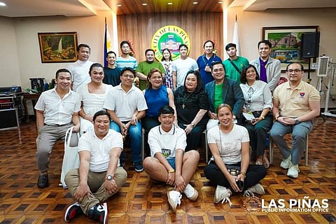 Newly elected officers of the Hope in Rainbow Alliance for Young and Adults with City Mayor Imelda Aguilar and Vice Mayor April Aguilar.