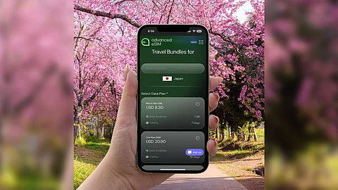THE eSIMS activate upon arrival of the users at their chosen destinations.