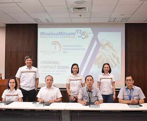 TeaM Energy secures power supply deal with Cebu Mitsumi