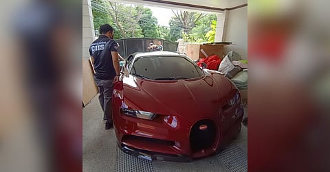 Owner surrenders “wanted” Bugatti Chiron sports cars