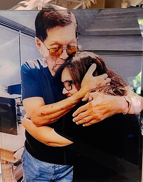 Soul-stirring moment between JPE and daughter Katrina.