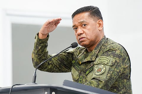 Gen. Romeo Brawner Jr. (Photo from AFP / Facebook)