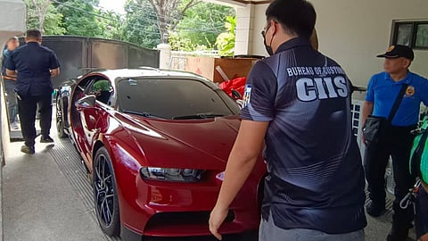 Owner gives up smuggled Bugatti car