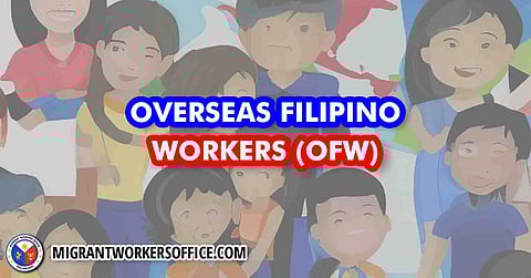 OFWs are the most important constituent of our economy: MVP