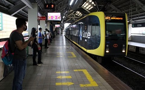 (FILE PHOTO) LRT-1 station in this undated photo.