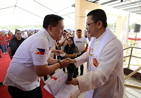 SENATOR Christopher ‘Bong’ Go pushes for increased healthcare access in grassroots as he attends the inauguration of the Super Health Center in Mapandan, Pangasinan.