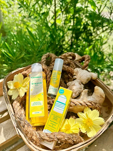 KATINKO topical products are derived from ginger grown by Aeta farmers in Tarlac.