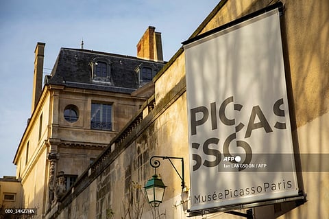 (FILE PHOTO) This photograph taken on 29 January 2024, shows an exterior view of The Picasso Museum in Paris. The Musée Picasso in Paris, home to the world's largest public collection of works by Pablo Picasso, will be presenting a completely new exhibition from 12 March 2024, with the first ever tribute to his former partner and renowned painter Françoise Gilot.