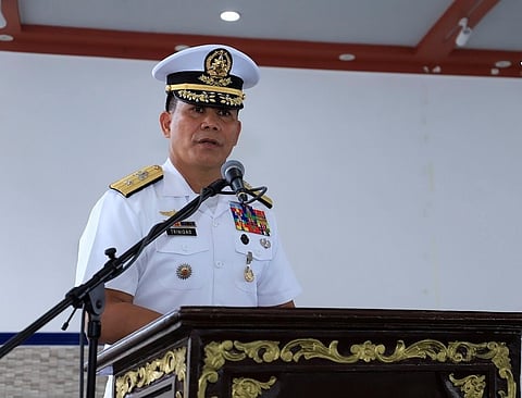 Philippine Navy spokesperson for WPS, Commodore Roy Trinidad