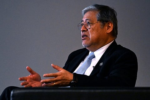 Philippines' Foreign Secretary Enrique Manalo