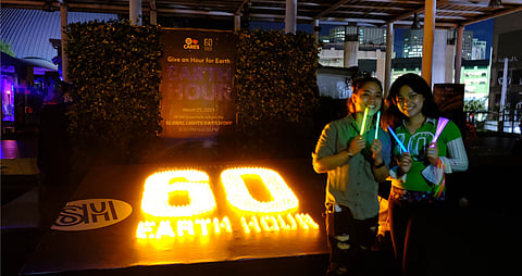 Mall goers are invited to take small actions and make a big difference during Earth Hour at SM malls.