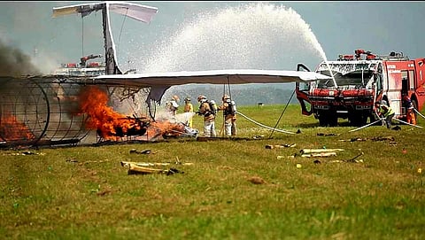 ‘Mayday, this is just a drill’