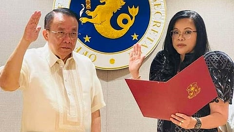 Tribune-wilma-eisma-oathtaking-as-pagcor-president-coo-with-lucas-bersamin