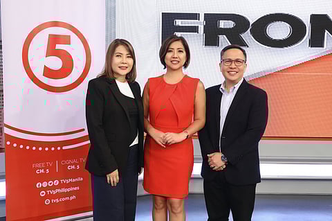 (From left) Luchi Cruz-Valdes, Ruth Cabal and Guido Zaballero.
