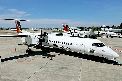The 86-seater De Havilland Dash 8-400 next generation will be used for the Clark to Basco route.