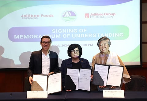 DENR, Jollibee join forces for mangrove reforestation