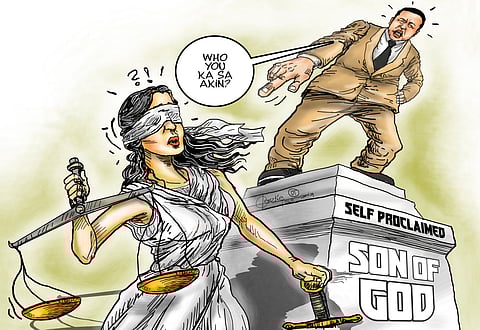 Audacious demands, stern rebuke