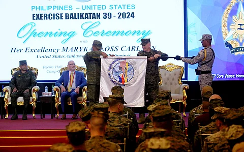 ARMED Forces of the Philippines chief General Romeo Brawner Jr. and Lt. Gen. William Jurney of the United States Marines Corps lead the opening on Monday of the 2024 Balikatan military exercise between the Philippines and the US, along with France. The exercise will run until 10 May.