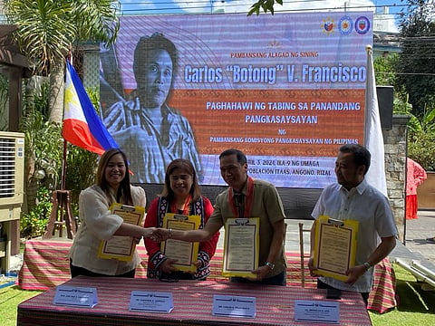 Botong’s house gets historical marker