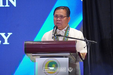 BARMM Chief Minister Ahod Ebrahim