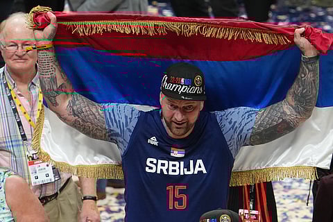 Strahinja Jokic, the brother of Denver Nuggets star Nikola Jokic, is being investigated by the NBA for punching a fan.