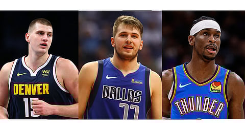 Nikola, Shai, Luka pace MVP derby