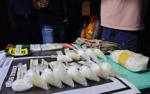 (FILE PHOTO) Seized shabu