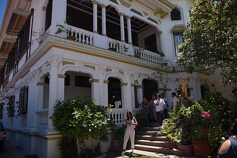 SAN Juan artists at The White House in Batangas.