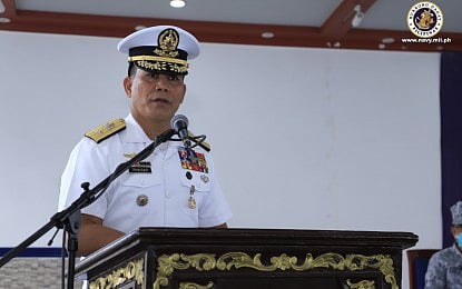 Navy spokesperson for the West Philippine Sea, Commodore Roy Vincent Trinidad