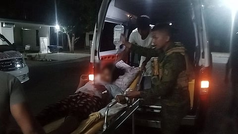 Troops rescue wounded pregnant CTG member abandoned by comrades in Aurora