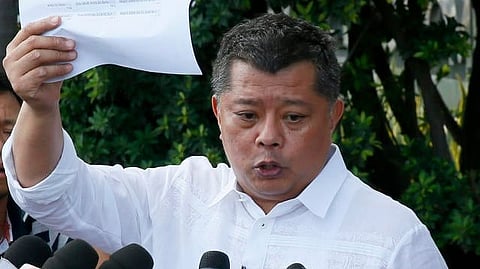 (FILES) DOJ chief Jesus Crispin Remulla